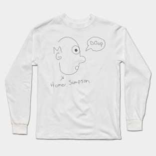 Homer Sampson Long Sleeve T-Shirt